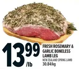 Metro Fresh Rosemary & Garlic Boneless Lamb Leg offer