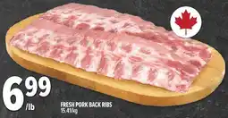 Metro Fresh pork back ribs offer