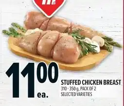 Metro Stuffed chicken breast offer