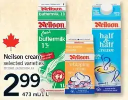 Fortinos Neilson cream selected varieties offer