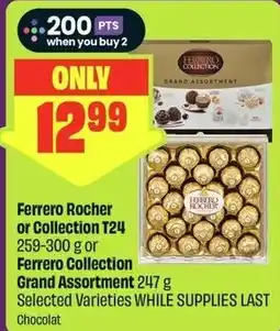 FreshCo Ferrero Rocher or Collection T24 or Ferrero Collection Grand Assortment offer
