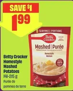 FreshCo Betty Crocker Homestyle Mashed Potatoes offer