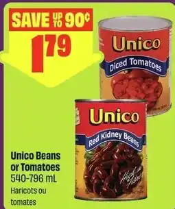 FreshCo Unico Beans or Tomatoes offer