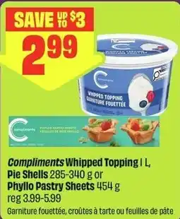 FreshCo Compliments Whipped Topping offer