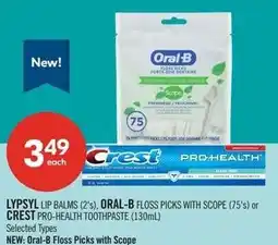 Shoppers Drug Mart Oral-B Floss Picks with Scope offer