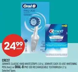 Shoppers Drug Mart Crest 3dwhite classic vivid whitestrips offer