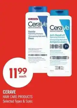 Shoppers Drug Mart CeraVe hair care products offer