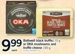 Fortinos Bothwell black truffle offer