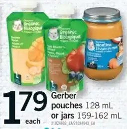 Fortinos Gerber pouches or jars offer