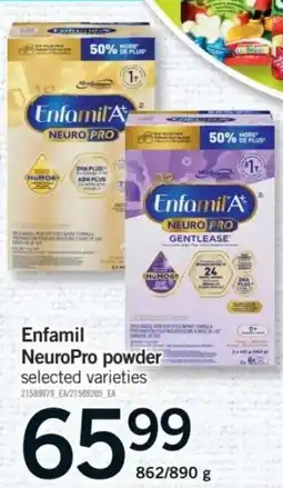 Fortinos Enfamil NeuroPro powder offer