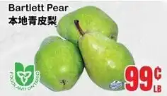 Grant's Foodmart Bartlett Pear offer