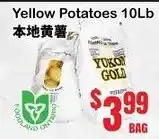 Grant's Foodmart Yukon Gold potatoes offer