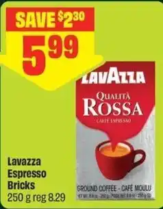 FreshCo Lavazza espresso bricks offer