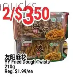 SunFood Supermarket YY Fried Dough Twists offer