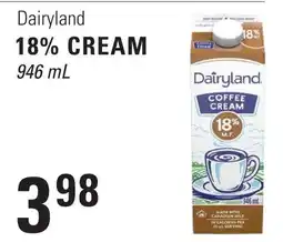Askews Foods Dairyland coffee cream offer