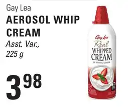 Askews Foods Gay Lea aerosol whip cream offer