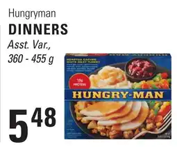 Askews Foods Hungry-man dinners offer