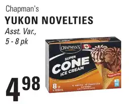 Askews Foods Chapman's yukon novelties super cone ice cream offer