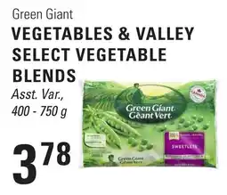 Askews Foods Green Giant vegetables & valley select vegetable blends offer