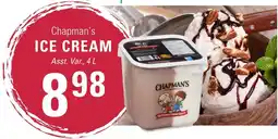 Askews Foods Chapman's ice cream offer