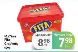 T&T Supermarket M.Y.San Fita Crackers offer