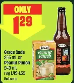 FreshCo Grace Soda or Peanut Punch offer