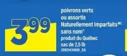 Maxi poivrons verts ou assortis offer