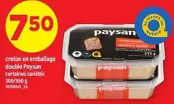 Maxi paysan creton en emballage double offer