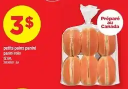 Maxi panini rolls offer