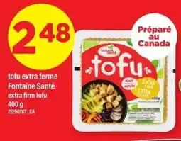 Maxi Fontaine Santé tofu extra ferme offer