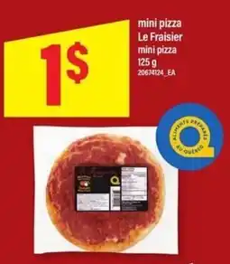 Maxi Le Fraisier mini pizza offer