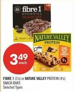 Shoppers Drug Mart Fibre 1 snack bars offer