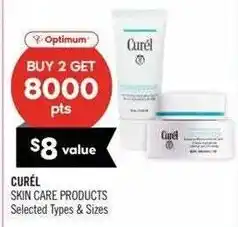 Shoppers Drug Mart Curél skin care products offer