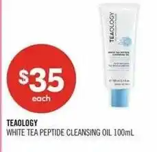 Shoppers Drug Mart Teaology white tea peptide cleansing oil offer