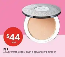 Shoppers Drug Mart PÜR 4-in-1 pressed mineral makeup offer