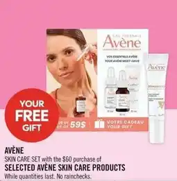 Shoppers Drug Mart Avène skin care set offer