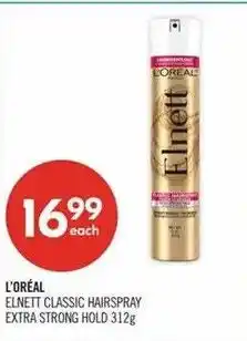 Shoppers Drug Mart L'Oréal Elnett Classic hairspray offer