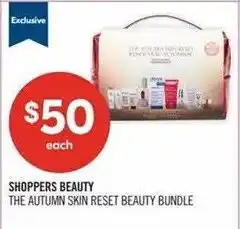 Shoppers Drug Mart Shoppers beauty the autumn skin reset beauty bundle offer