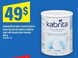 Maxi Kabrita goat milk based infant formula offer