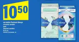 Maxi Always serviettes Flex foam offer