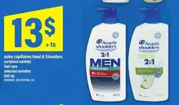 Maxi head & shoulders hair care offer