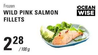 Ocean Wise wild pink salmon fillets