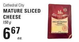 Askews Foods Cathedral City mature sliced cheese offer