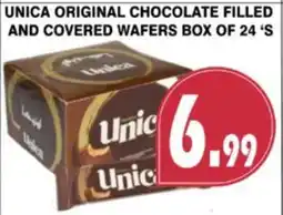 Al-Quds Supermarket Unica original chocolate filled and covered wafers offer