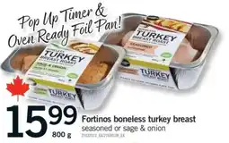 Fortinos Fortinos boneless turkey breast offer