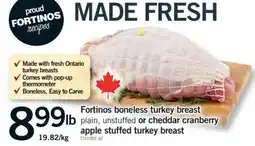 Fortinos Fortinos boneless turkey breast offer