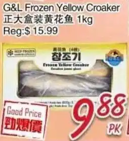Foody Mart G&L frozen yellow croaker offer