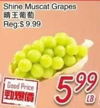 Shine Muscat Grapes
