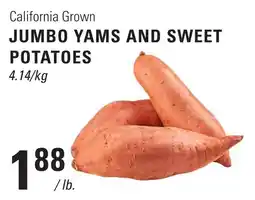 Askews Foods Jumbo yams and sweet potatoes offer