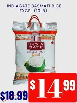 Royal India Grocers India gate basmati rice excel offer